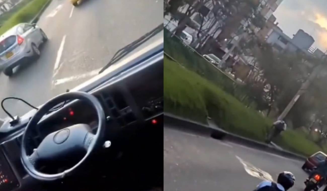 Conductor de SITP dejó el bus abandonado