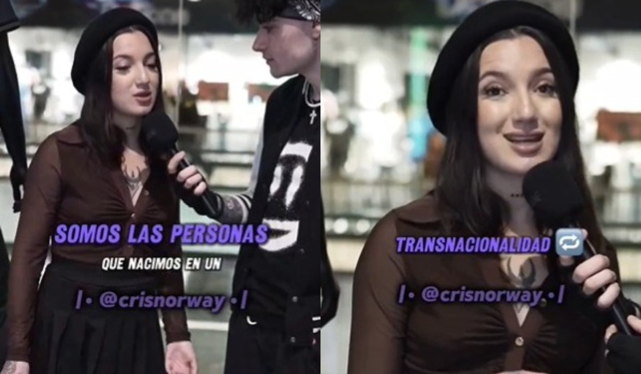 Joven colombiana es criticada en redes al declararse una 'persona transnacionalidad'