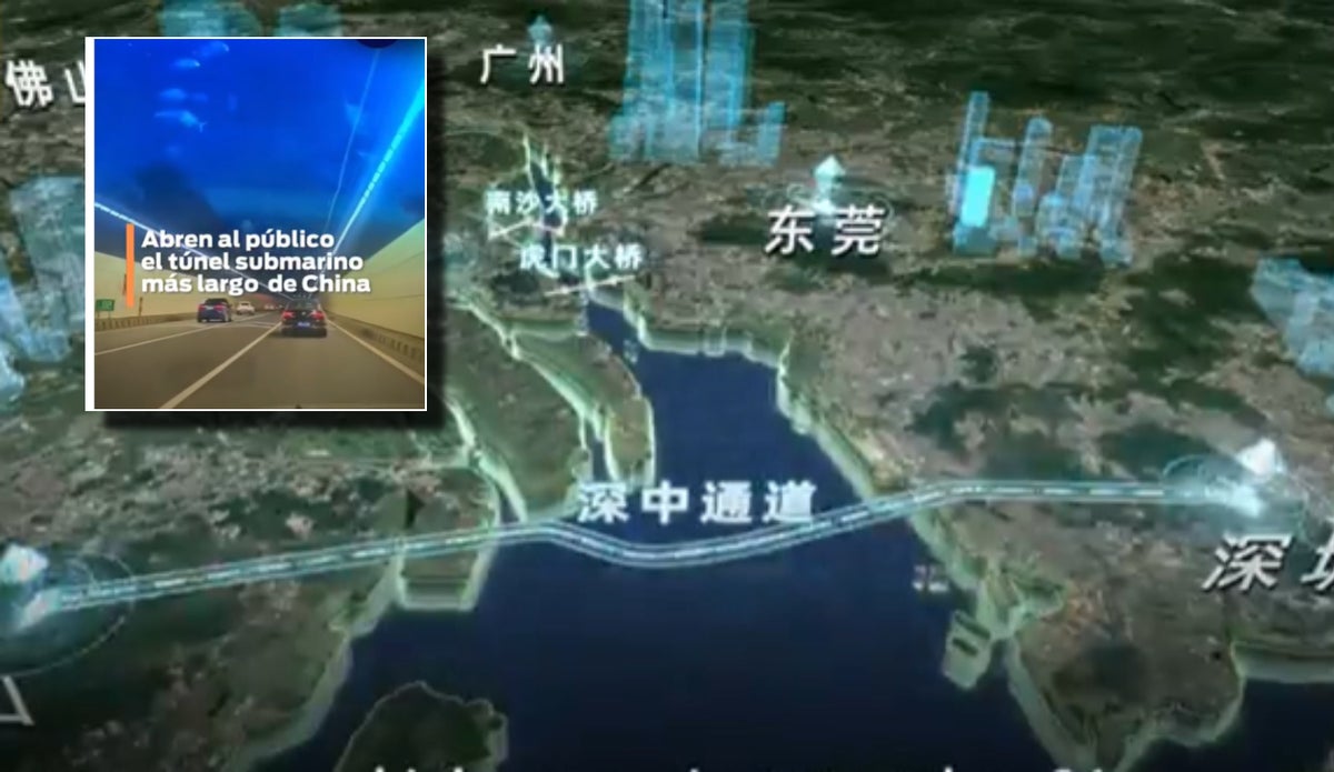 Túnel submarino más largo de China