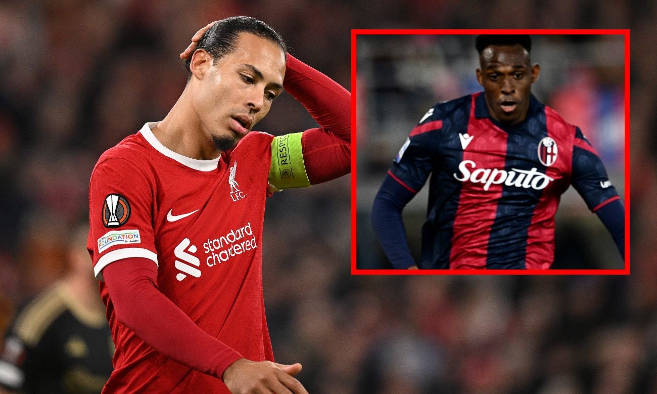 Virgil van Dijk y Jhon Lucumí