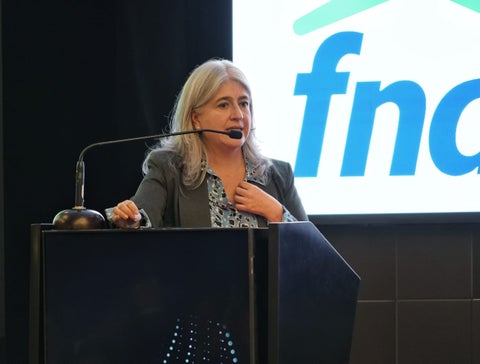 Ministra de Vivienda Catalina Velazco