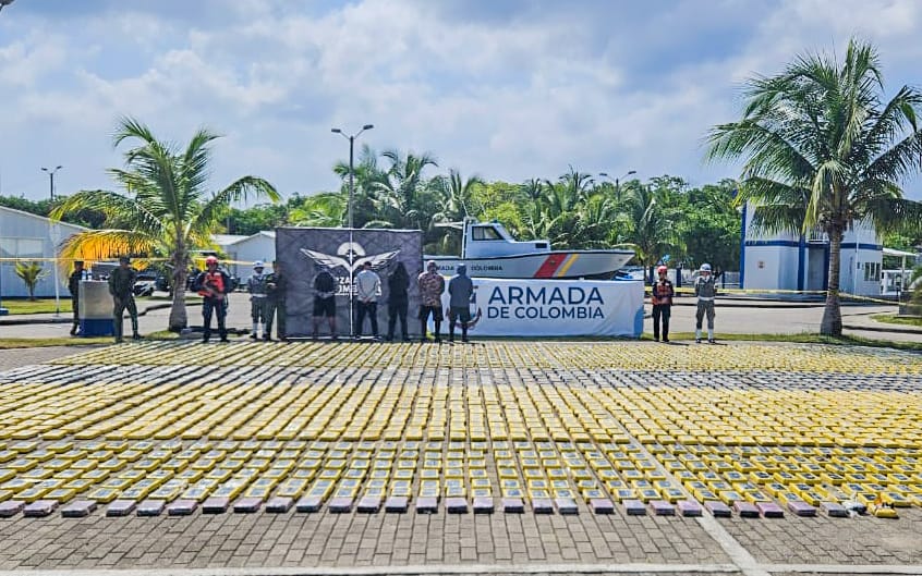 Aumentó en un 31% la incautación de cocaína en Colombia: MinDefensa
