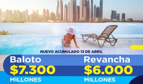 Baloto, 13 de abril de 2024