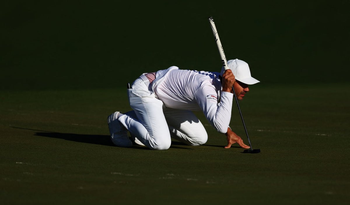 Camilo Villegas en el Masters de Augusta