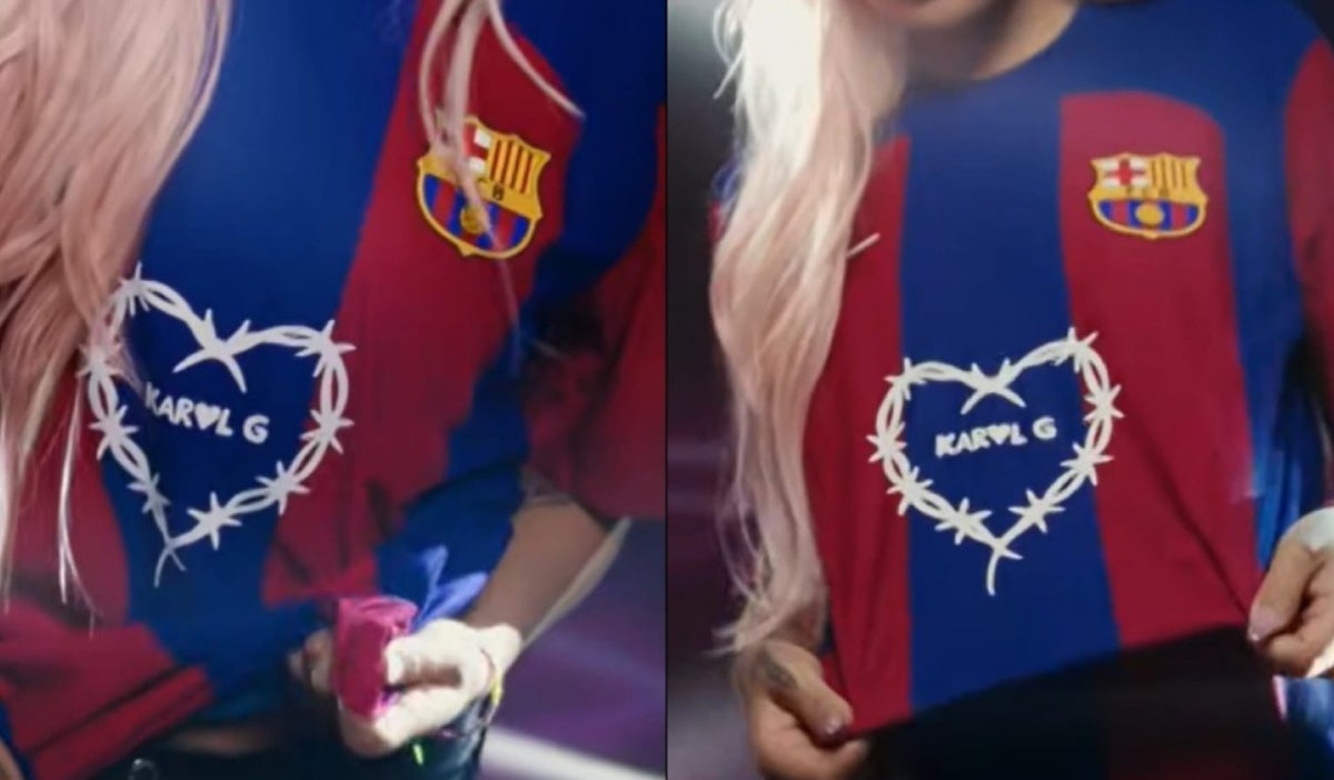 Camiseta del Barcelona con Karol G
