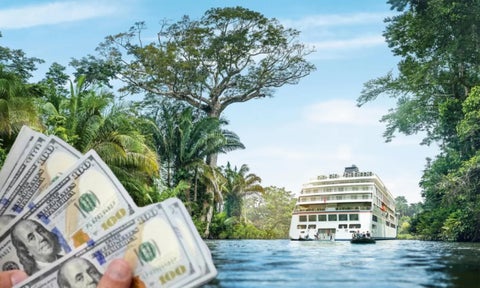 Crucero de Alemania llegó al Amazonas en Colombia