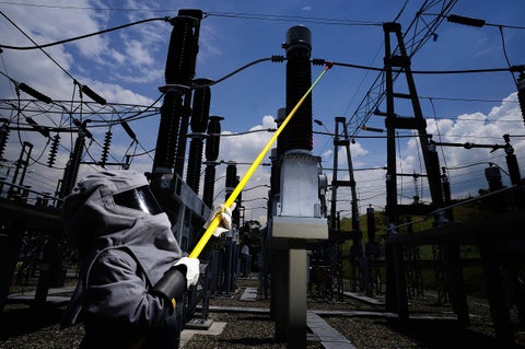 Interrupción del servicio de energía en Antioquia