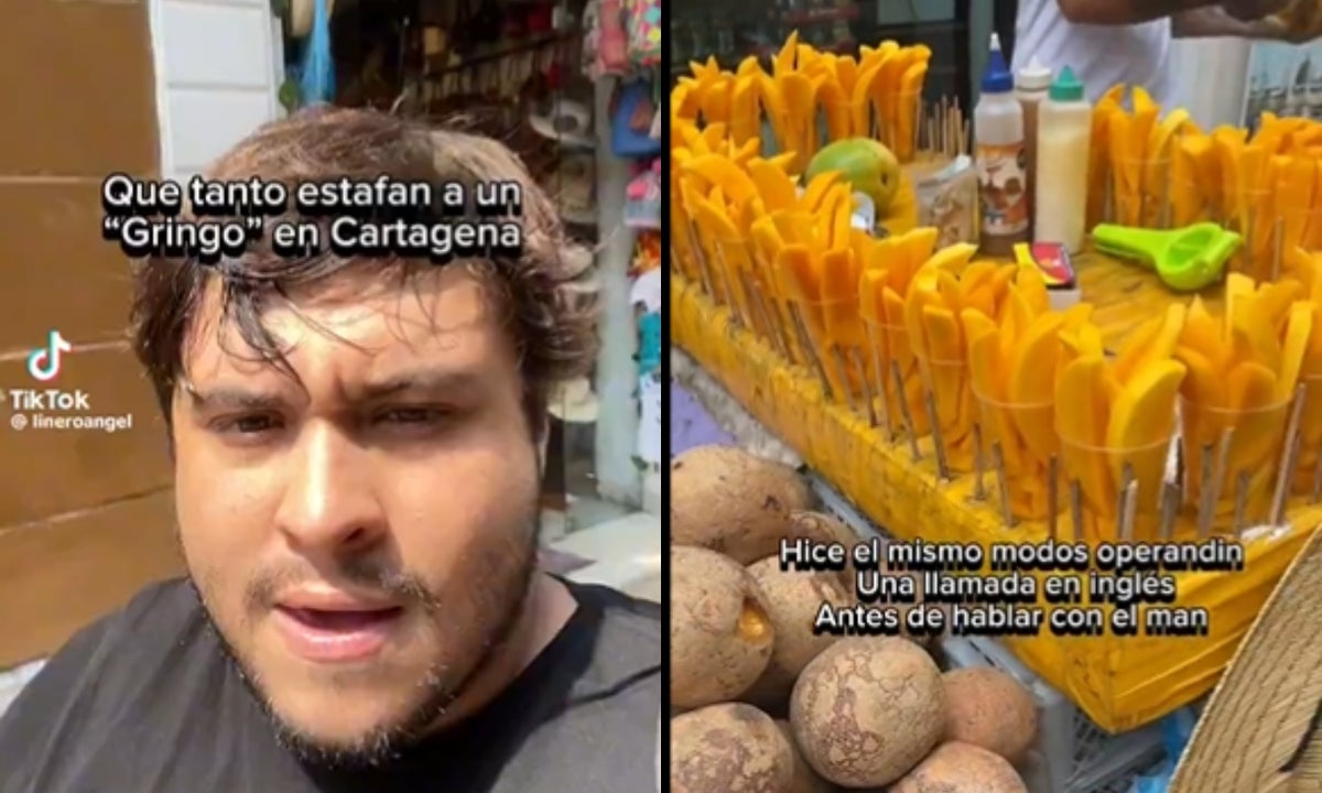 [Video] Así estafan a los turistas en Cartagena: 20 dólares por comprar un mango