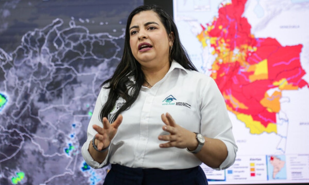 Ghisliane Echeverry, directora del IDEAM,
