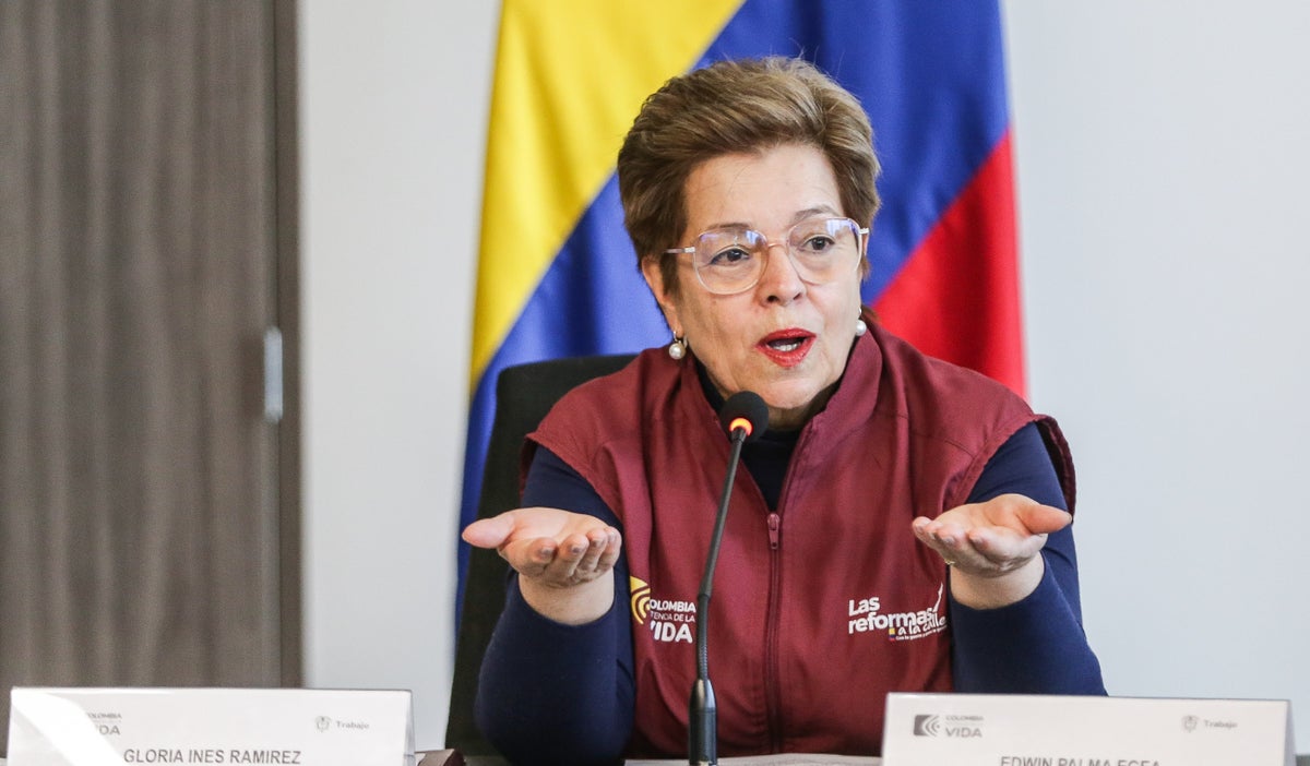 Gloría Inés Ramírez, ministra de Trabajo