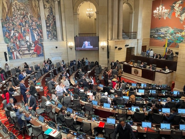 Plenaria de la Cámara de Representantes