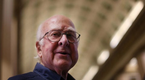 Peter Higgs, premio nobel de física