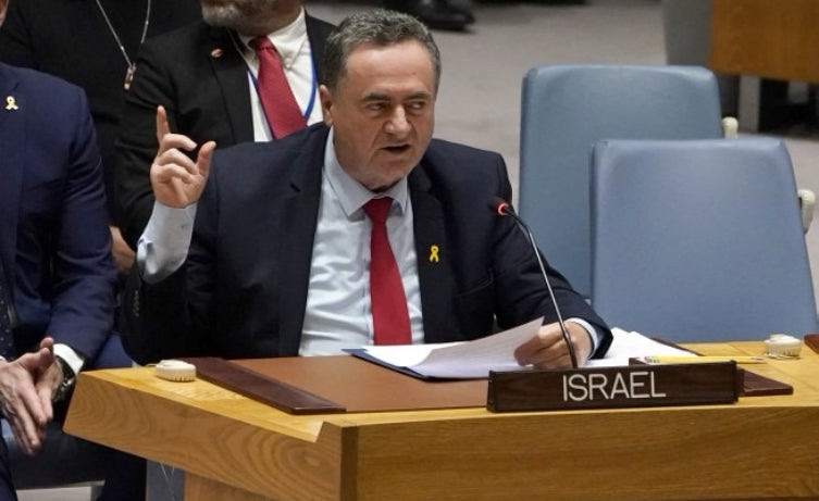 Israel Katz, ministro de Defensa israelí