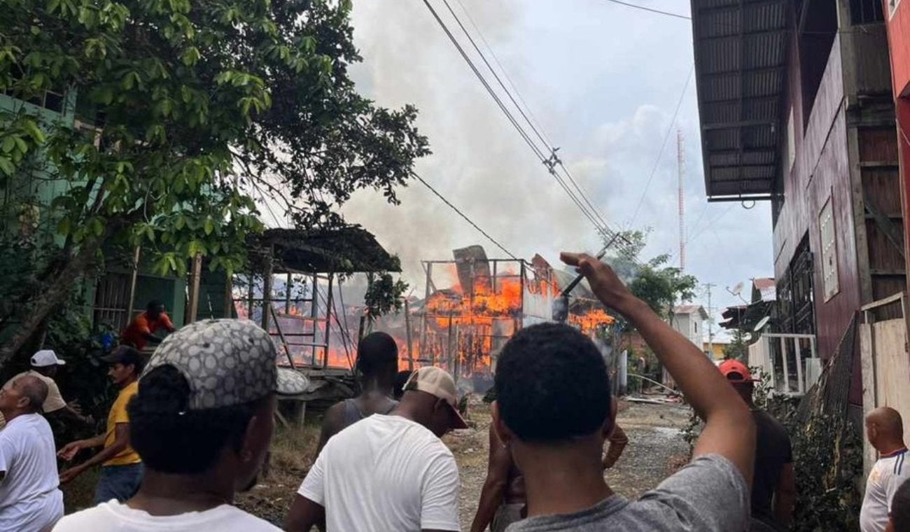Incendio en Riosucio, Chocó