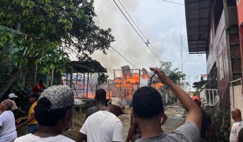 Incendio en Riosucio, Chocó