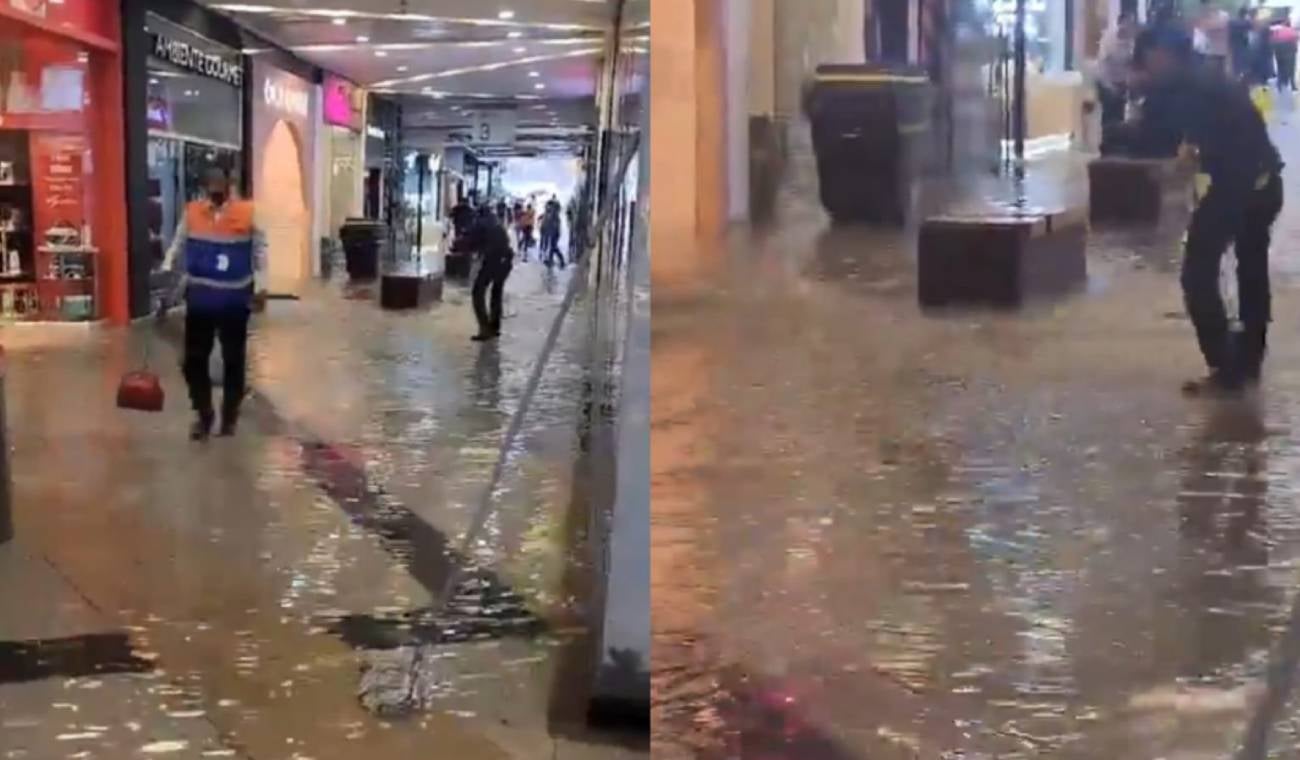 Se inundó Unicentro