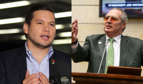 Iván Name y Andrés Calle