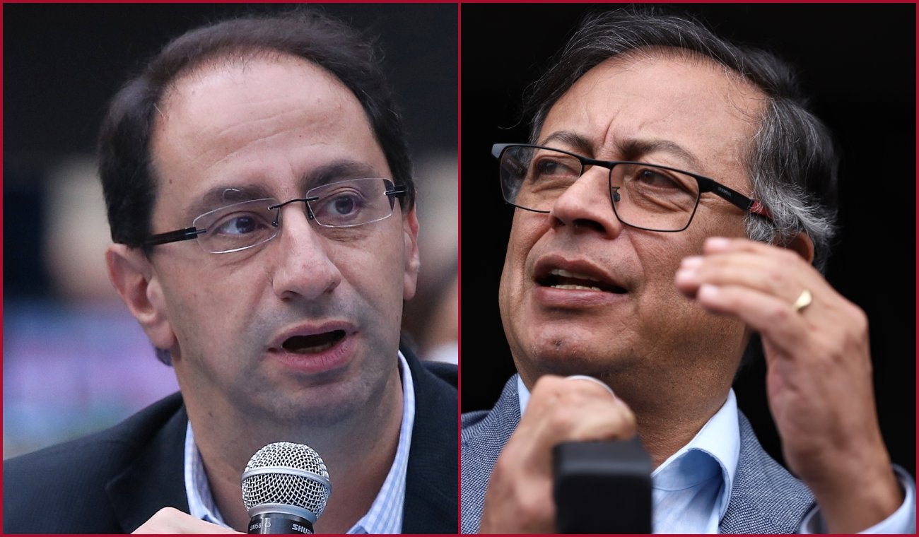 José Manuel Restrepo y Gustavo Petro