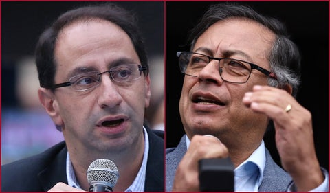 José Manuel Restrepo y Gustavo Petro