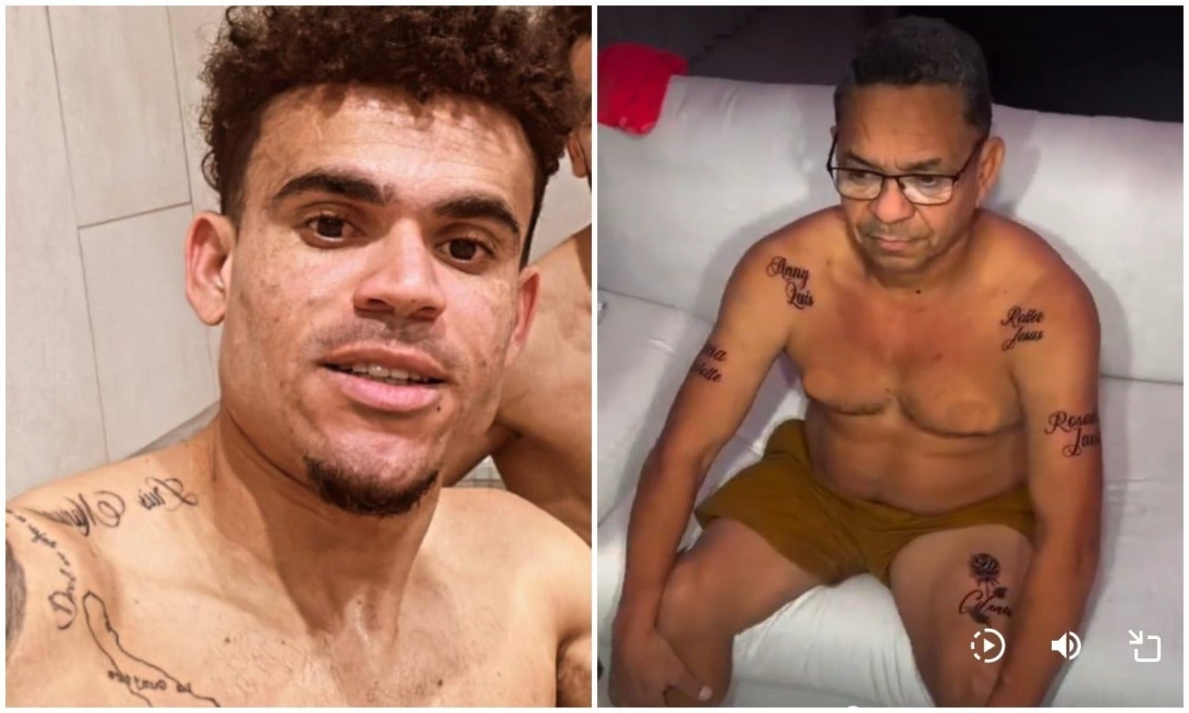 Los emotivos significados de tatuajes de Mané y Luis Díaz