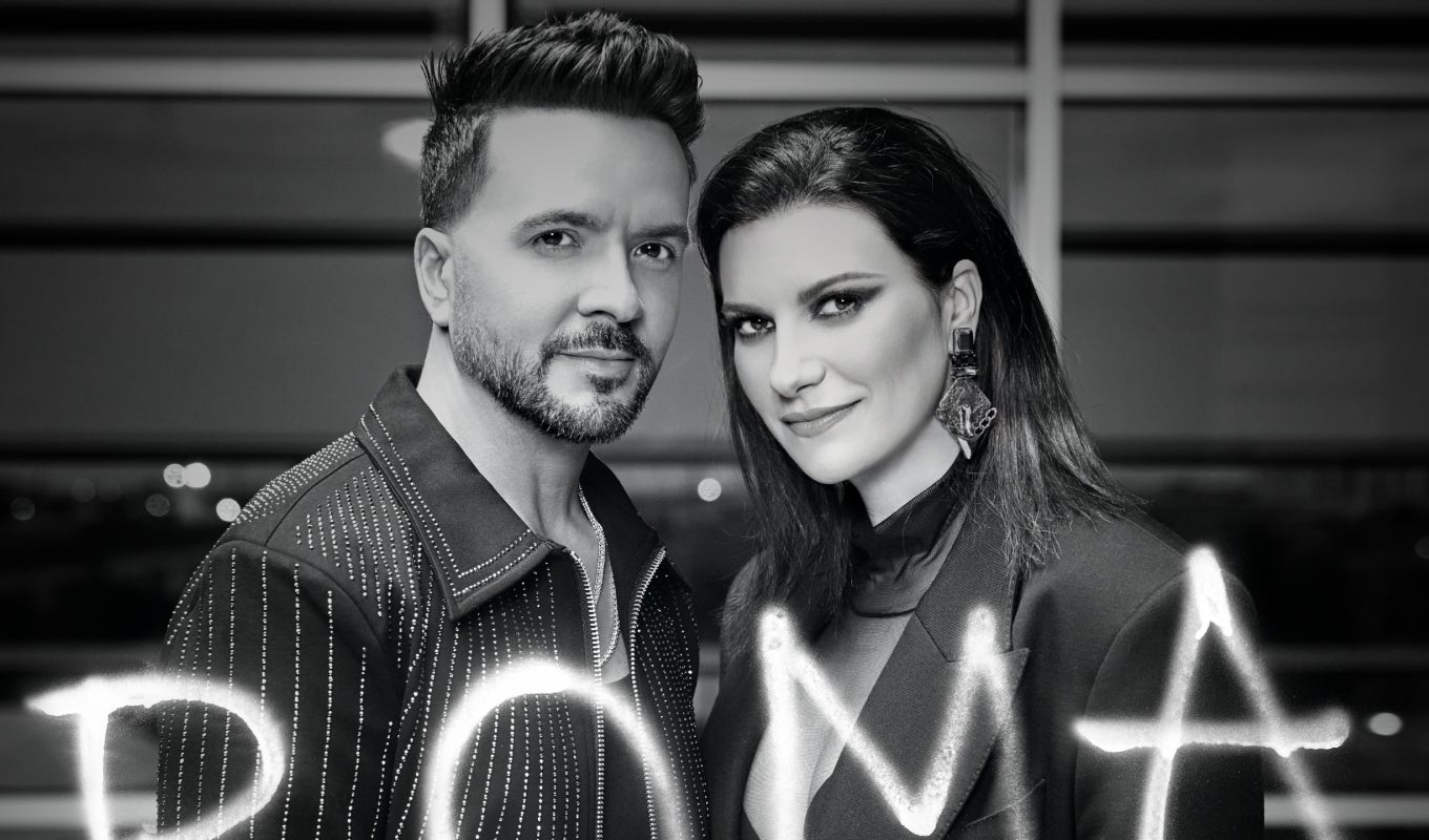 Luis Fonsi y Laura Pausini.