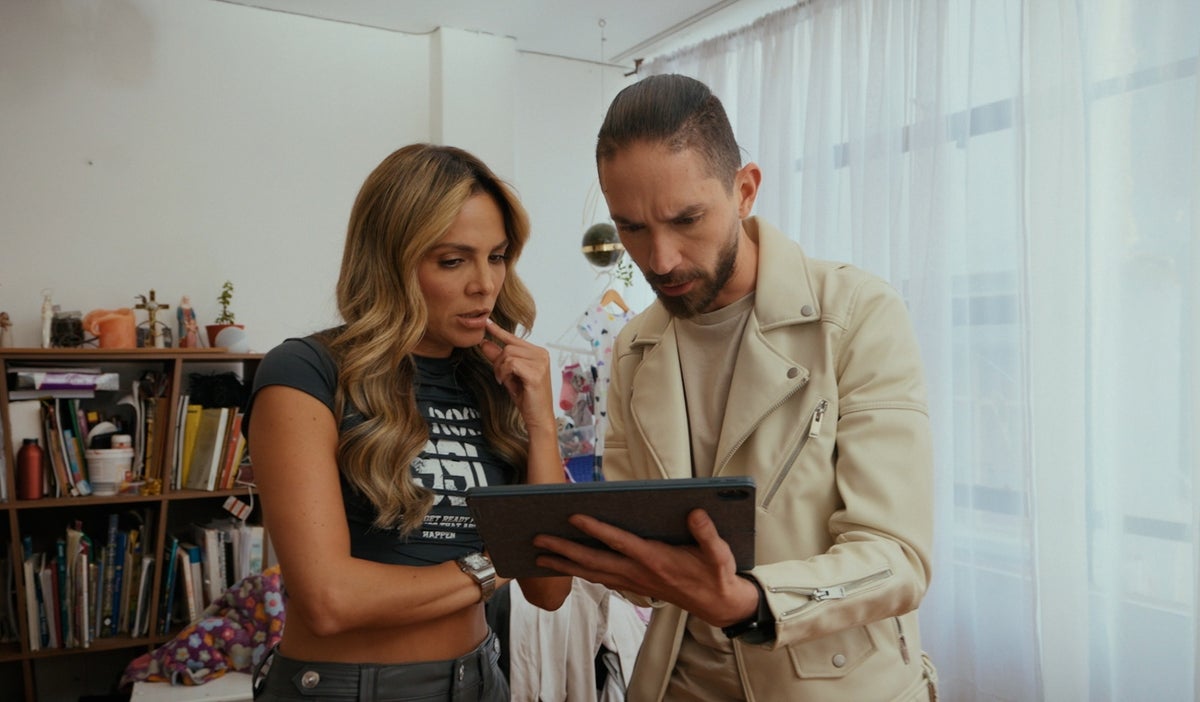 Mabel Cartagena y Sebastián Rangel