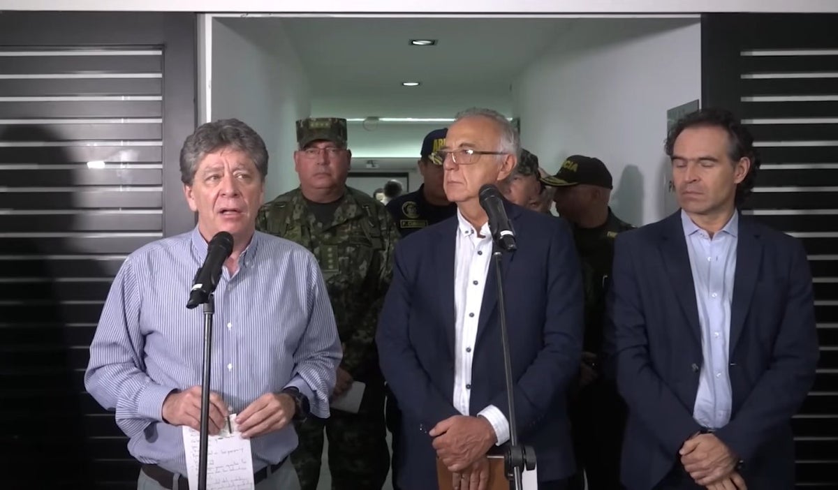 Bruce Mac Master, Iván Velásquez y Federico Gutiérrez