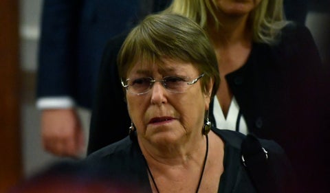 Michelle Bachelet, expresidenta de Chile