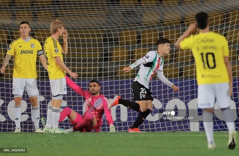 Errores de Álvaro Montero en Millonarios vs Palestino