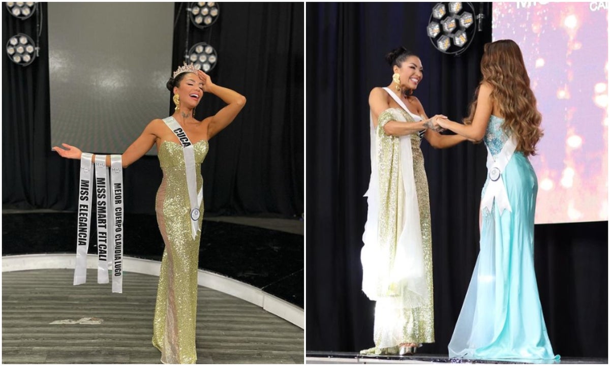 Miss Universe Colombia Cuca Caicedo ganó y le quitan corona