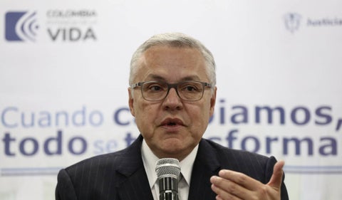 Néstor Osuna, ministro de Justicia