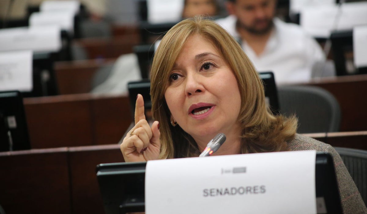 Norma Hurtado, senadora del Partido de La U
