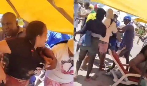 Pelea de masajistas en Cartagena