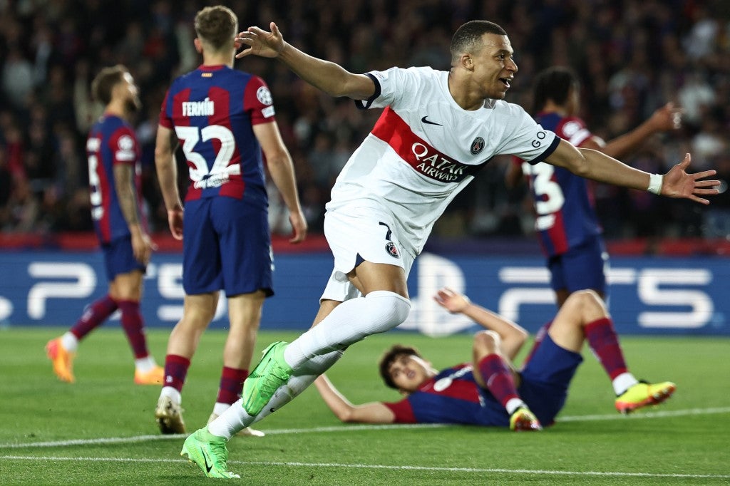 PSG goleó al Barcelona y clasificó a semifinal de Champions