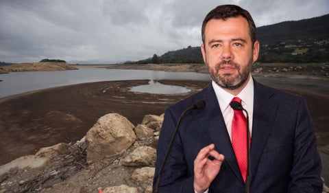 Carlos Fernando Galán hace balance del consumo de agua en Bogotá