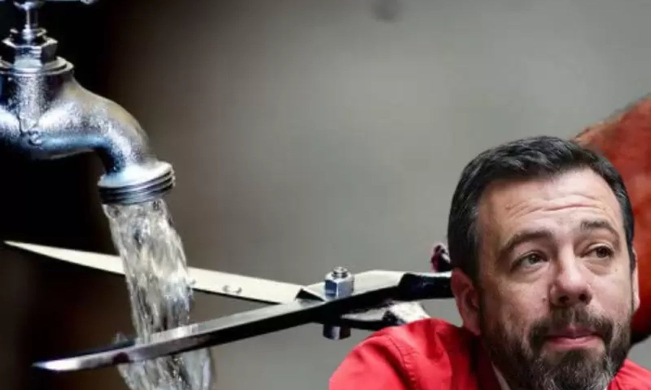 Carlos Fernando Galán y el racionamiento de agua