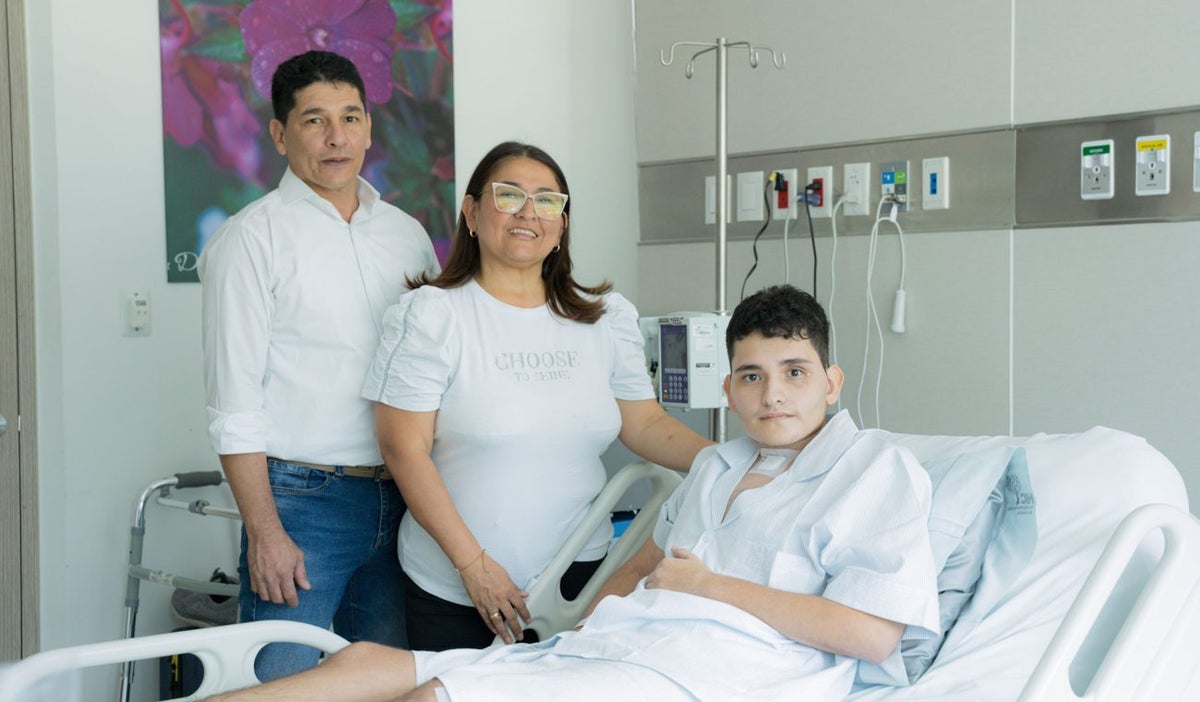 Santiago Arrieta, el joven que se salvó