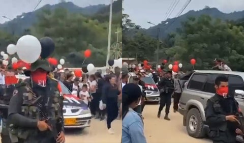 Indignación por masiva asistencia a entierro de cabecilla del ELN en Catatumbo