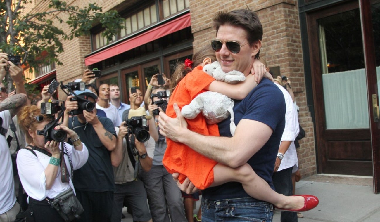 Tom Cruise y Suri Cruise
