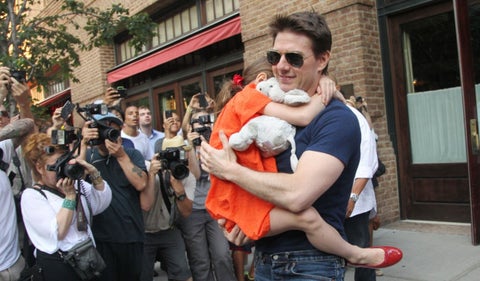 Tom Cruise y Suri Cruise