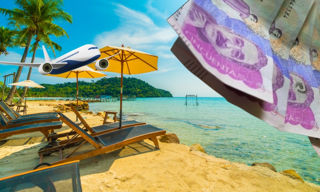 Viajes al exterior con hotel y vuelo en menos de $2 millones