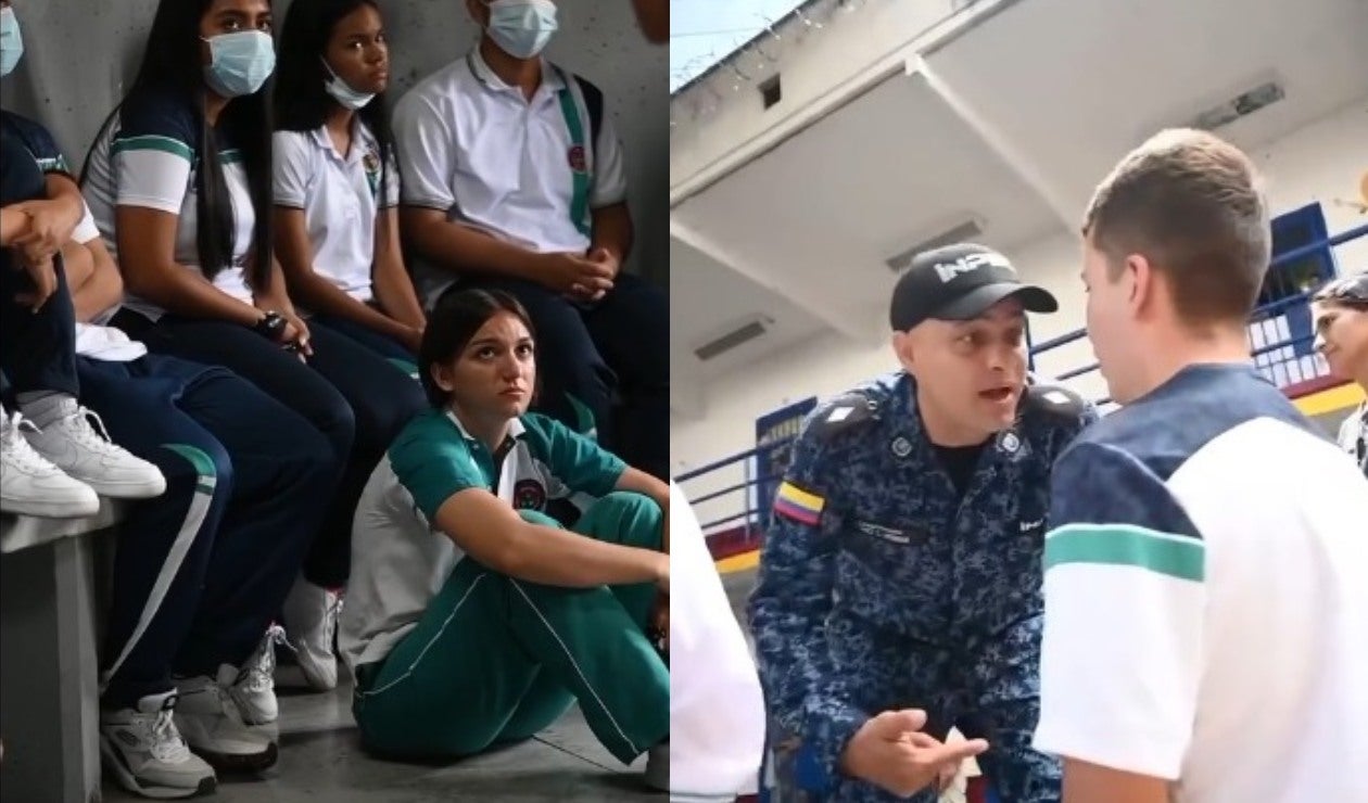 Visita de estudiantes a cárcel de Ibagué