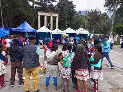 Comunidad embera en el parque Nacional