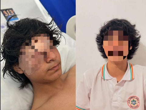 Pelea de estudiantes