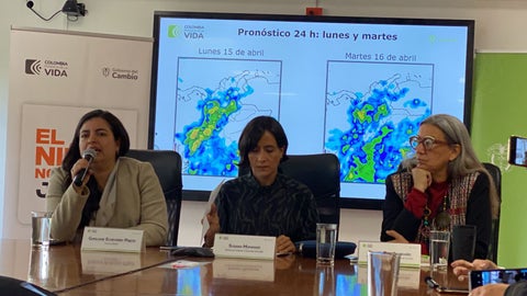 Pronostico de lluvias para Colombia