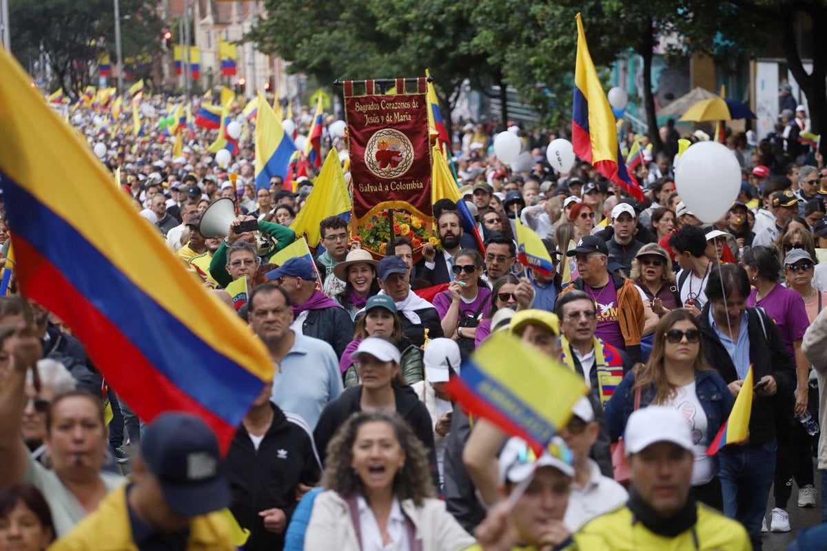 Marchas en Colombia