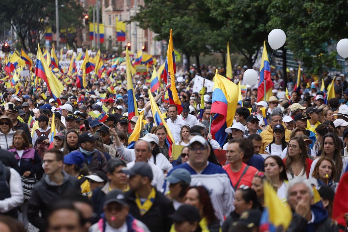 Marchas en Colombia