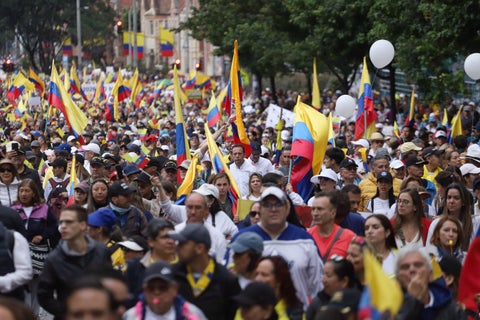 Marchas en Colombia