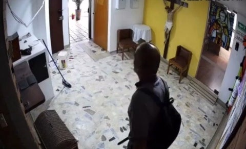 Robo en Iglesia
