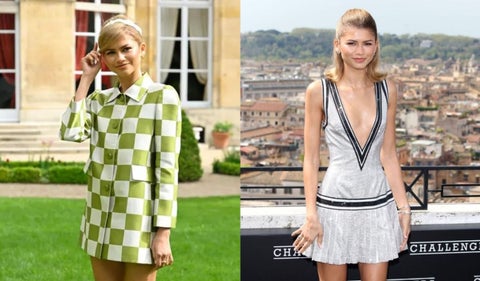 Zendaya con el estilo Tenniscore